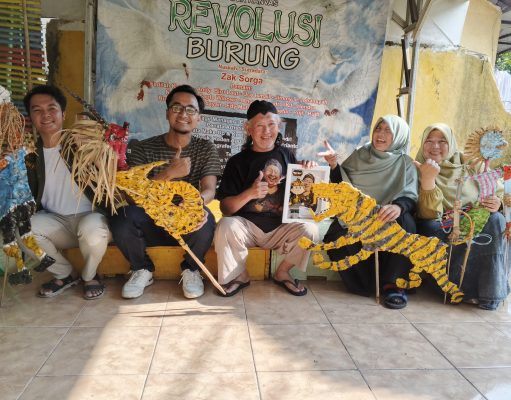 Bidang Seni dan Budaya DPD PKS Depok Silaturahim ke Seniman Bang Zak Sorga