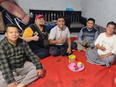 DPC PKS Cimanggis Kunjungi Pak Syamsuri, Ujung Tombak Tim Advokasi Cisalak Pasar