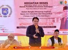 Menjemput Aspirasi Warga, Mohamad Nur Hidayat Gelar Reses di RW 22 Baktijaya