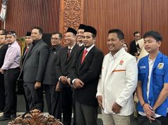 Heridianto Hadiri Paripurna PAW DPRD Depok, Sampaikan Selamat dan Ajak Perkuat Kolaborasi