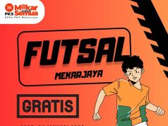 DPRA Mekarjaya Ajak Warga Jaga Kebugaran Lewat Futsal Rutin
