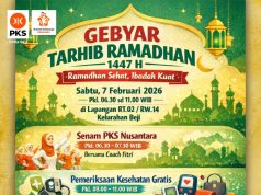 Bipeka PKS Beji Ajak Warga Sambut Ramadhan Lewat Gebyar Tarhib Ramadhan 1447 H