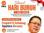PKS Depok Dorong Kesejahteraan Pekerja di Hari Buruh 2026, Fokus pada Kompetensi dan Perlindungan Hak
