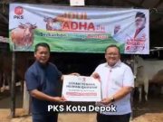 PKS Depok Salurkan 13 Ekor Sapi Kurban dari Sekjen PKS Muhammad Kholid untuk Masyarakat