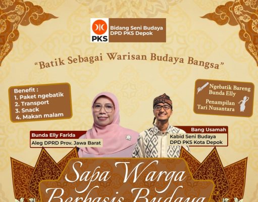 Bidang Seni Budaya PKS Depok Ajak Generasi Muda Kenal Batik Lewat Ngebatik Bareng