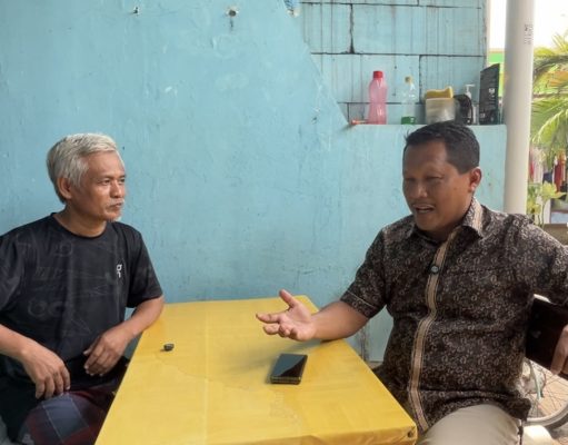 Heridianto Jenguk Kader Cimanggis yang Sakit, Kenang Doa tentang Rumah Impian